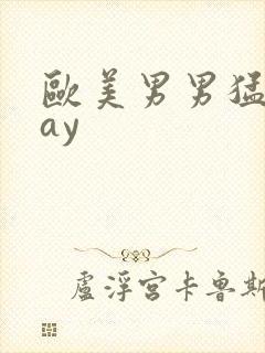 欧美男男猛男gay