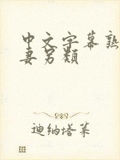 中文字幕熟女人妻另类