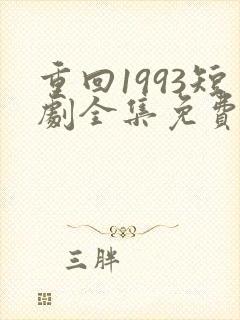 重回1993短剧全集免费观看高清封面