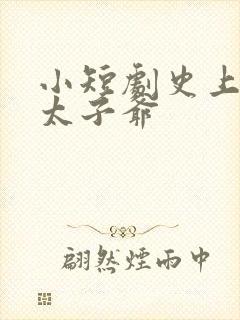 小短剧史上最强太子爷