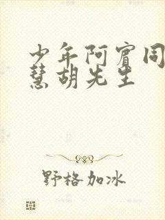 少年阿宾同人钰慧胡先生