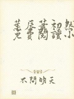 叶辰萧初然全文免费阅读小说下载