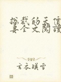 总裁的天价小娇妻全文阅读