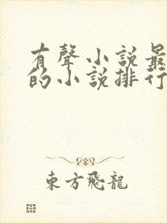 有声小说最好听的小说排行榜