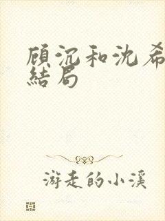 顾沉和沈希仪的结局