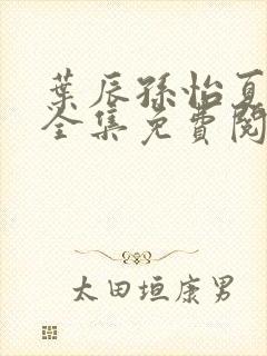 叶辰孙怡夏若雪全集免费阅读