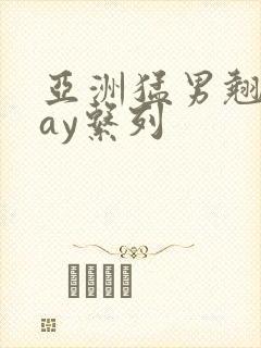 亚洲猛男翘臀gay系列