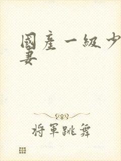 国产一级少妇人妻