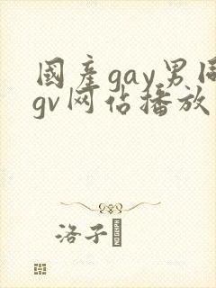 国产gay男同gv网站播放免费