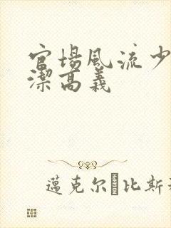 官场风流少妇白洁高义