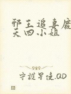 邪王追妻废材逆天四小姐