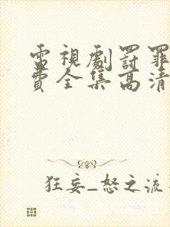 电视剧罚罪1免费全集高清