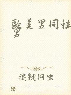 欧美男同性恋操男