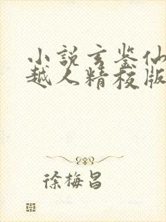 小说玄鉴仙族季越人精校版封面