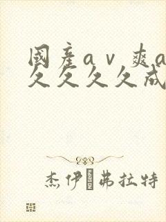 国产aⅴ爽av久久久久成人