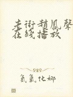 老街赵凤声短剧在线播放