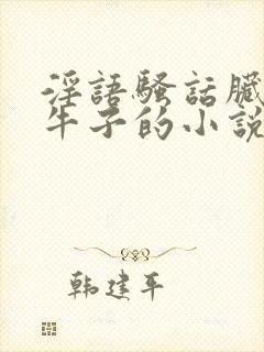 淫语骚话脏话大牛子的小说