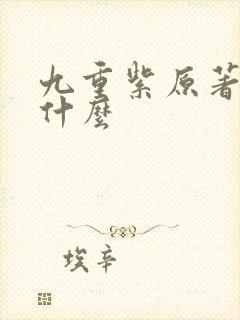 九重紫原著讲了什么