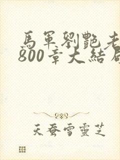 马军刘艳老师第800章大结局