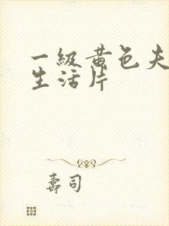 一级黄色夫妻性生活片封面