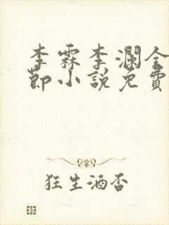 李霖李澜全部章节小说免费阅读笔趣阁