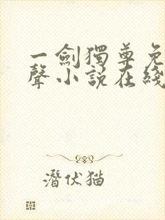 一剑独尊免费有声小说在线收听