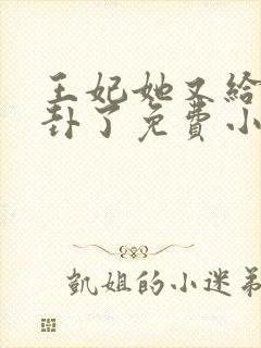 王妃她又给人算卦了免费小说