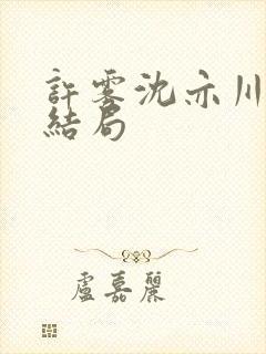 许雾沈亦川番外结局