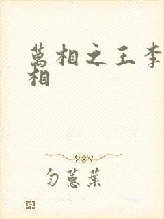 万相之王李洛的相