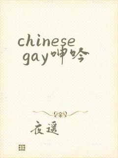 chinese gay呻吟封面
