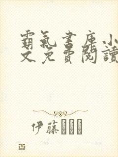 霸气书库小说全文免费阅读