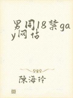 男同18禁gay网站封面