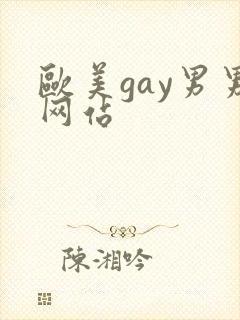 欧美gay男男网站