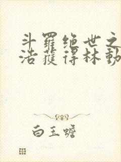 斗罗绝世之霍雨浩获得林动传承笔趣阁