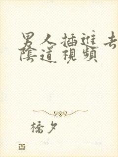 男人插进去女人阴道视频