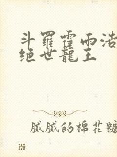 斗罗霍雨浩双穿绝世龙王
