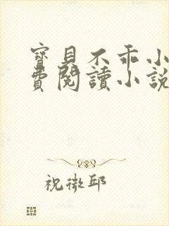 宝贝不乖小说免费阅读小说