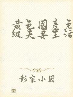 黄色国产免费一级夫妻生活片