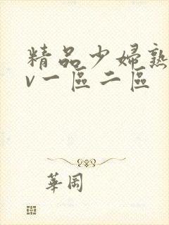 精品少妇熟女av一区二区