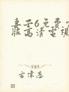 妻子6免费完整版高清电视剧