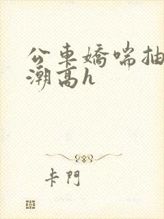 公车娇喘抽搐喷潮高h