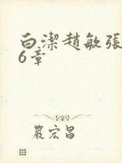 白洁赵敏张倩26章封面