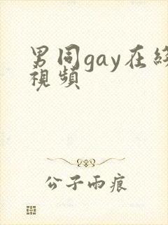 男同gay在线视频
