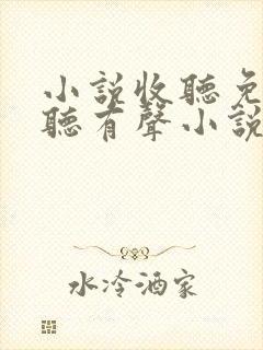 小说收听免费收听有声小说