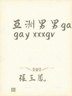 亚洲男男gay gay xxxgv