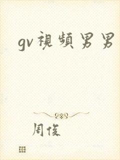 gv视频男男
