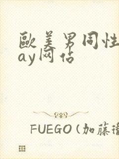 欧美男同性恋gay网站