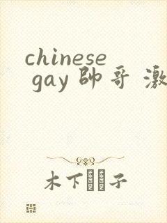 chinese gay 帅哥 激情