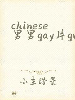 chinese男男gay片gv封面