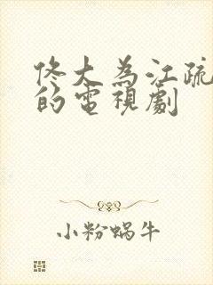 佟大为江疏影演的电视剧